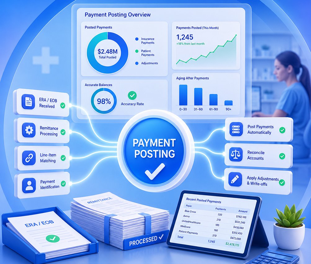 Payment Posting Services hero image