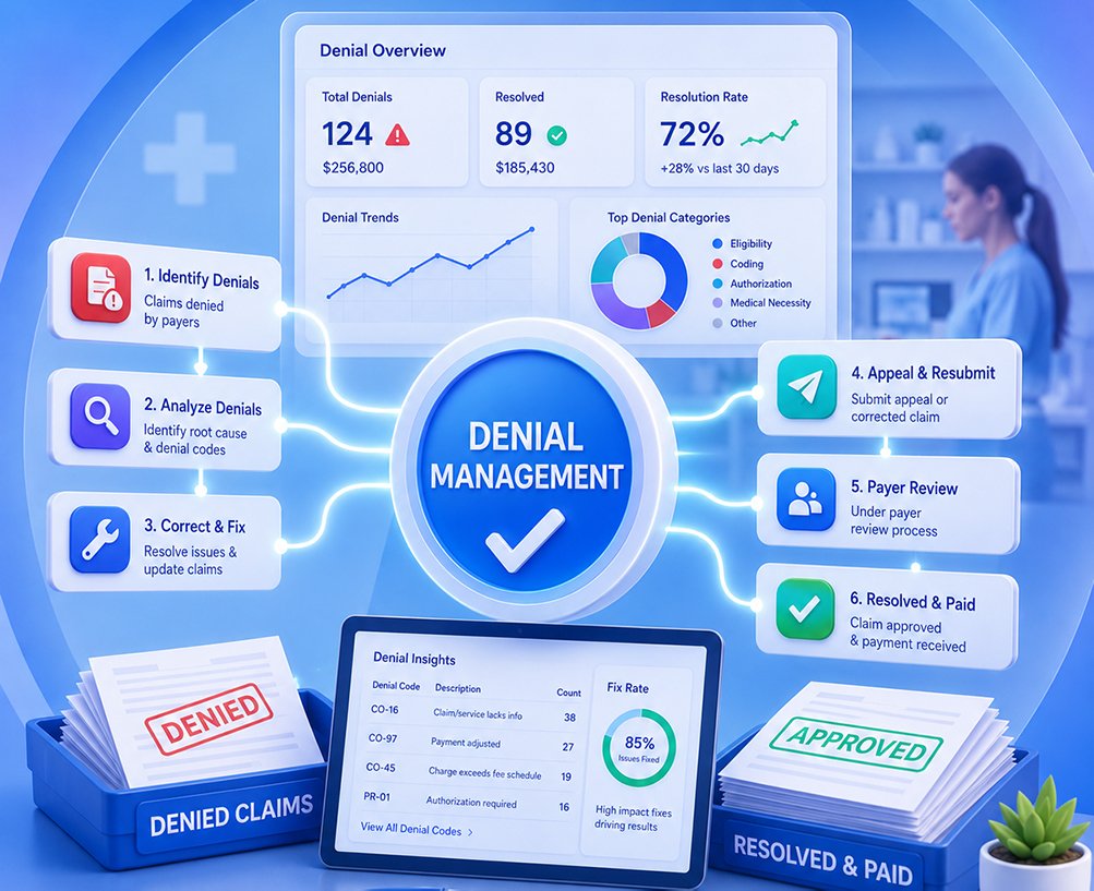Denial Management Services hero image