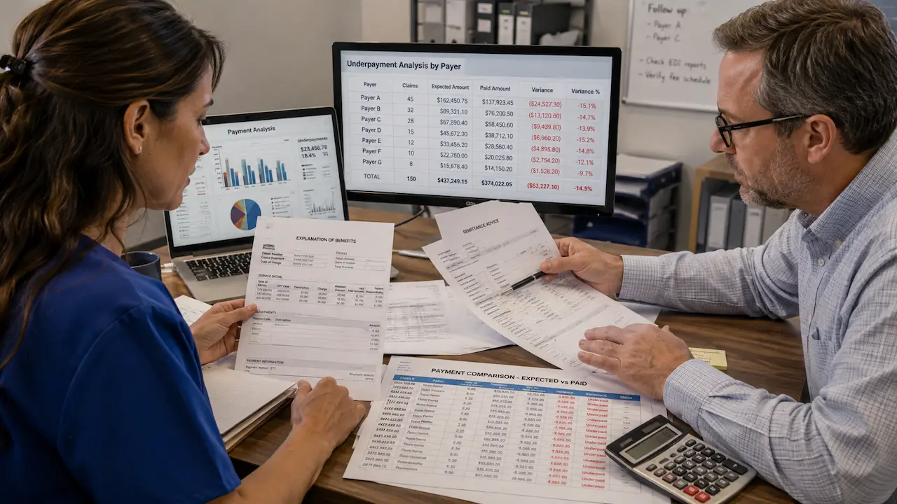 Underpayments: How Medical Practices Can Detect When Payers Pay Less Than Expected